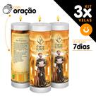 Kit 3x Vela De 7 Dias Velas C/ Imagem E Oração Várias Opcoes Kit 3x Vela De 7 Dias Velas C/ Imagem E Oração Várias Opcoes