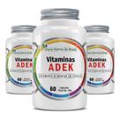 Kit 3x Vitamina ADEK 60 Capsulas Cada - Flora Nativa Kit 3x Vitamina ADEK 60 Capsulas Cada - Flora Nativa