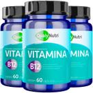 Kit 3x Vitamina B12 Cianocobalamina 60 Cápsulas Qualynutri