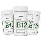 Kit 3x Vitamina B12 Metilcobalamina 180 Cápsulas Natunéctar Comprimidos 9,9mcg Suplementos