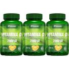 Kit 3X Vitamina D3 2000UI - 60 Cápsulas - Herbamed
