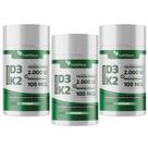Kit 3x Vitamina D3 + K2 30 Cápsulas de 375mg Tuttiflora Kit 3x Vitamina D3 + K2 30 Cápsulas de 375mg Tuttiflora