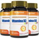 Kit 3x Vitamina D3 Kids 60 Cápsulas Mastigáveis Frutas Silvestres