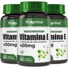 Kit 3x Vitamina E Concentrada 400mg 60 cápsulas Softgel