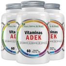 KIT 3X Vitaminas ADEK 60 cápsulas - Flora Nativa