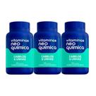 Kit 3x Vitaminas Cabelos e Unhas 60 Cps - Neo Química Kit 3x Vitaminas Cabelos e Unhas 60 Cps - Neo Química