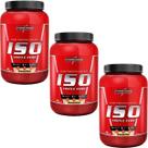 Kit 3X Whey Iso Triple Zero - 907g Baunilha - IntegralMédica