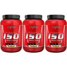 Kit 3X Whey Iso Triple Zero - 907g Chocolate - IntegralMédica