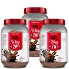 Kit 3x Whey Protein 2W 900g - Puretech Kit 3x Whey Protein 2W 900g - Puretech