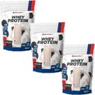 Kit 3X Whey Protein - 900g Refil Cookies - NewNutrition