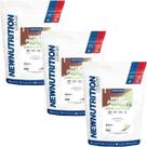 Kit 3X Whey Protein Zero Lactose All Natural - 900g Refil Baunilha - NewNutrition Kit 3X Whey Protein Zero Lactose All Natural - 900g Refil Baunilha - NewNutrition