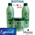 Kit 3x1 Biotina Preparação Salon Maycrene para o Crescimento e Fortalecimento dos seus Cabelos