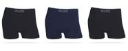Kit 3X1 Cueca Boxer Poliamida Premium Tamanho G Preto/Marinho/Preto Sort 5 Hoahi