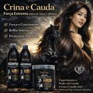Kit 3x1 Maycrene Crina e Cauda Brilho, Hidratação e Cuidado dos Fios