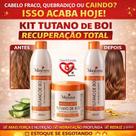 Kit 3x1 Tutano de Boi Maycrene com DPantenol e Queratina Cuidado Completo para seus Cabelos