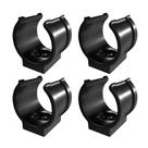 Kit 4 Abraçadeira Impacto Cano Tubo 32mm 1'' Preta Estrela