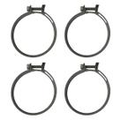 Kit 4 Abraçadeiras Mangote 162 X 174 Mm Esp. 32 Mm Fixação Londribor