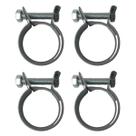 Kit 4 Abraçadeiras Mangote 54 X 62 Mm Esp. 32 Mm Fixação Londribor