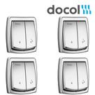 Kit 4 Acabamentos para válvula de descarga Salvágua box