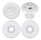 Kit 4 Acessórios Piscina Vinil Retorno Aspiração Nivel Ralo