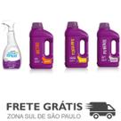 Kit 4 Acqua Spray, Metais, Floculante, Redutor Ph - Domclor