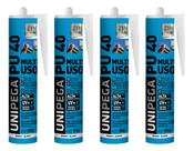 Kit 4 Adesivo Pu40 Selante Cola Parabrisa Juntas Metal Vidro