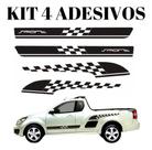 Kit 4 Adesivos Carro Faixas Laterais Montana Sporte
