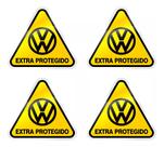 Kit 4 Adesivos JDM VW Vinil UV Extra Protegido