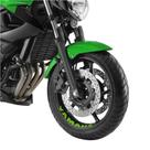 Kit 4 Adesivos Roda Interna Moto Yamaha verde