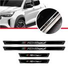 Kit 4 Adesivos Soleira Porta Compatível Fiat Fastback
