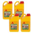 Kit 4 Aditivo Impermeabilizante Sika-1 Parede Umidade 3,6 Lt