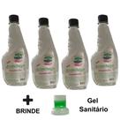 Kit 4 Água de Cheiro Aconchego Facilitador Passar Roupa Perfumado 500ml Refil Senalândia - Envio Já