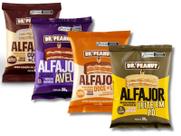 Kit 4 Alfajor Dr Peanut Com Whey Protein Recheio Pasta de Amendoim Sabores 35g