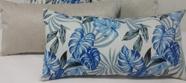 Kit 4 Almofada Retangulares Jacquard E Sued