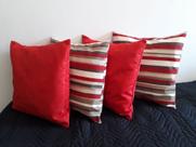 Kit 4 almofadas Decorativas 40x40 - CONFORTE ALMOFADASp