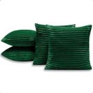 Kit 4 Almofadas Decorativas com Enchimento 45x45 cm