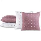Kit 4 Almofadas Decorativas com Enchimento 45x45 cm