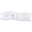 Kit 4 Almofadas Decorativas com Enchimento 60x30 cm