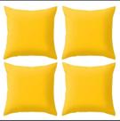 Kit 4 Almofadas Decorativas Para Sofá e Cama Almofada quadrada Moderna
