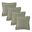 Kit 4 Almofadas Decorativas Quadradas 100% Algodão Macia Denver 45x45cm Karsten -