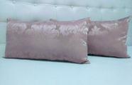 Kit 4 Almofadas Decorativas Retangular Sued Jacquard Cheias