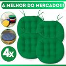 Kit 4 Almofadas Futton Assento De Cadeira Sofa Confortavel Macio Futton C/ Fitas De Amarrar 40x40CM Kit 4 Almofadas Futton Assento De Cadeira Sofa Confortavel Macio Futton C/ Fitas De Amarrar 40x40CM