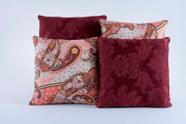 Kit 4 Almofadas Jacquard Decorativas Sala Sofa Estampa 127
