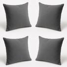 Kit 4 Almofadas Suede Decorativa 42cm Sala Quarto Escritório