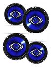 Kit 4 Alto Falante 6 Pol Cm6 Quadriaxial Hurricane 260w