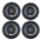Kit 4 alto falante etm efr-300 6 polegadas 150w rms 4 ohms