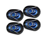 Kit 4 Alto Falante Hurricane Cm69 6x9 Polegadas 180wrms Caixa Trio, Tampão