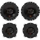 Kit 4 Alto Falante JBL 6 e 5 Polegadas 6TRFX55 e 5TRFX55 220w Rms 4 Ohms Flex 4 Triaxial