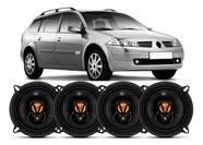 Kit 4 Alto Falante Original Jbl Renault Megane 5pol 200w 4p Preto Kit 4 Alto Falante Original Jbl Renault Megane 5pol 200w 4p Preto