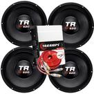 Kit 4 alto falante triton tr620 + módulo taramps hd 3000 2 ohms